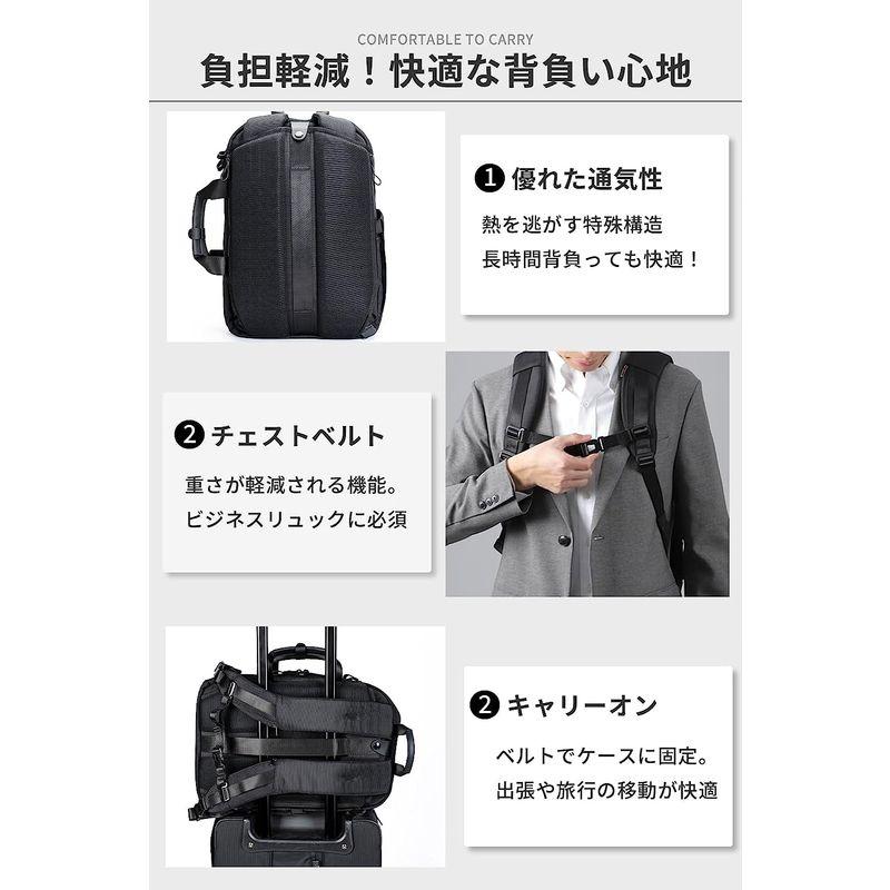 zepirion 拡張できる 2Way ビジネスリュック メンズ リュック バックパック リュックサック マチ拡張 大容量 旅行バック YK 拡張できる 2Way ビジネスリュック メンズ リュック バックパック リュックサック マチ拡張 大容量 旅行バック YK