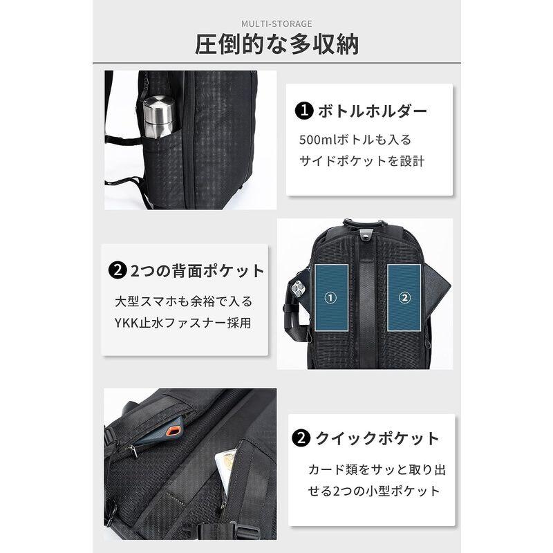 zepirion 拡張できる 2Way ビジネスリュック メンズ リュック バックパック リュックサック マチ拡張 大容量 旅行バック YK 拡張できる 2Way ビジネスリュック メンズ リュック バックパック リュックサック マチ拡張 大容量 旅行バック YK