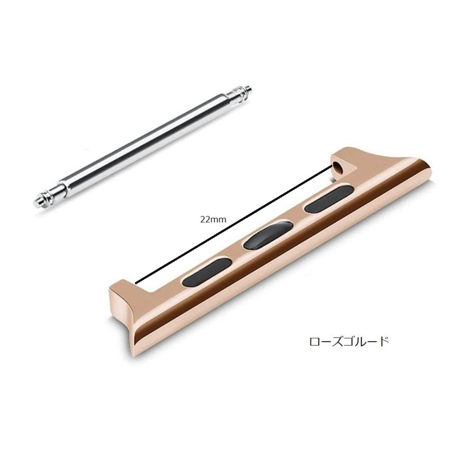 Apple Watch series 10/9/8/7/6/5/4/3/2/1 アダプター アップルウォッチ バンドアダプター apple watch 連結 金具 アップルウォッチ7連結 ラグ |  | 01