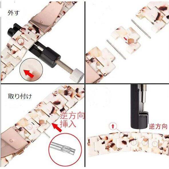 apple watch series 7/6/5/4/3/2/1 樹脂時計バンド apple watch 交換バンド ベルト 軽量 スタイリッシュ アップルウォッチバンド  クイックリリース 腕時計 ウォ |  | 10