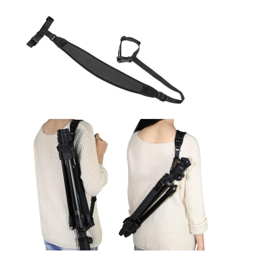 カメラ三脚 スタンド 収納ストラップ 便携 三脚用ショルダーストラップ