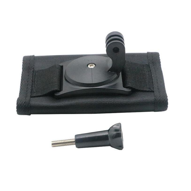 アクションカメラ用 バックパックベルトマウント gopro リュック マウント バックパックマウント +1/4”インチネジマウント ショルダー