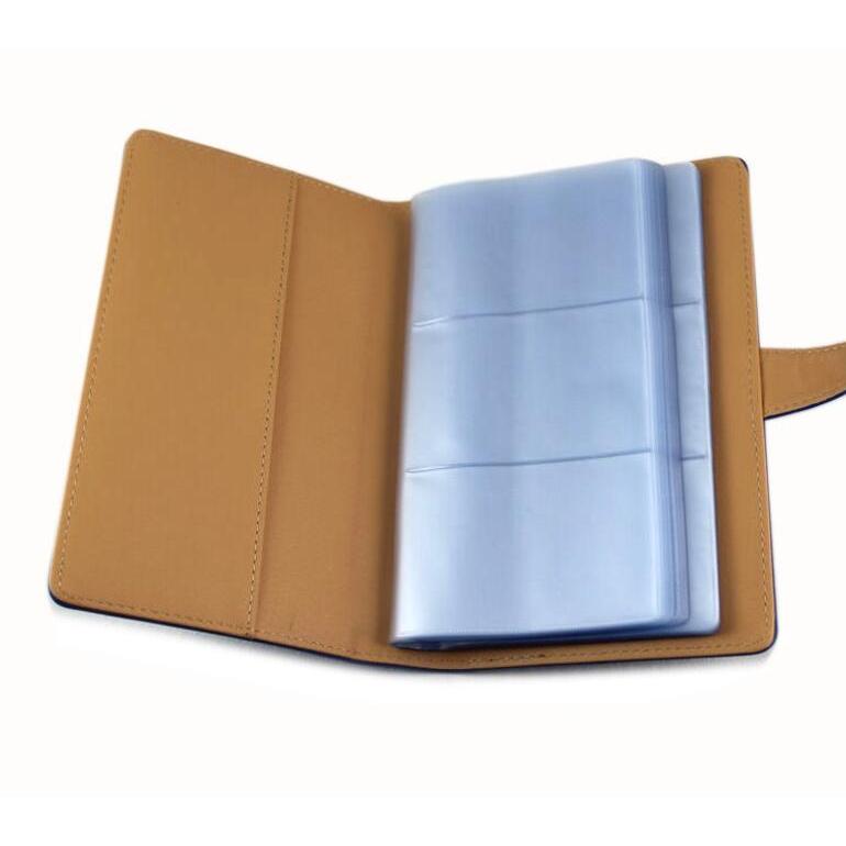 名刺ホルダー 名刺ファイル カードケース 大容量 120ポケット 240枚収納 PUレザー 名刺入れ 男女兼用 名刺整理 名刺収納ケース ビジネス 便利 携帯用 シンプル |  | 02