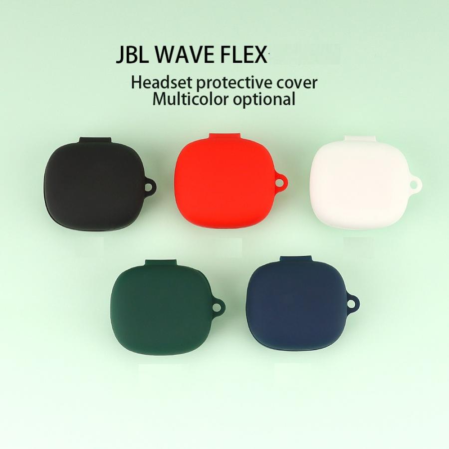 JBL TUNE FLEX / JBL Wave Flex ケース ソフト 耐衝撃 薄型 軽量 TUNE FLEX - JBL (ジェービーエル)  カバー シリコン製 ボーズ ワイヤレスイヤホン 収納ケース |  | 07