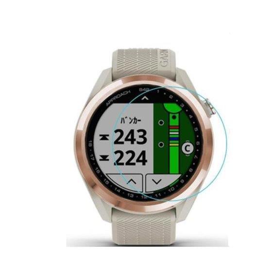 GARMIN APPROACH S42【動作確認済】　画面保護フィルム付き Approach S42 スマート ウォッチ ガーミン フィルム ガラスフィルム