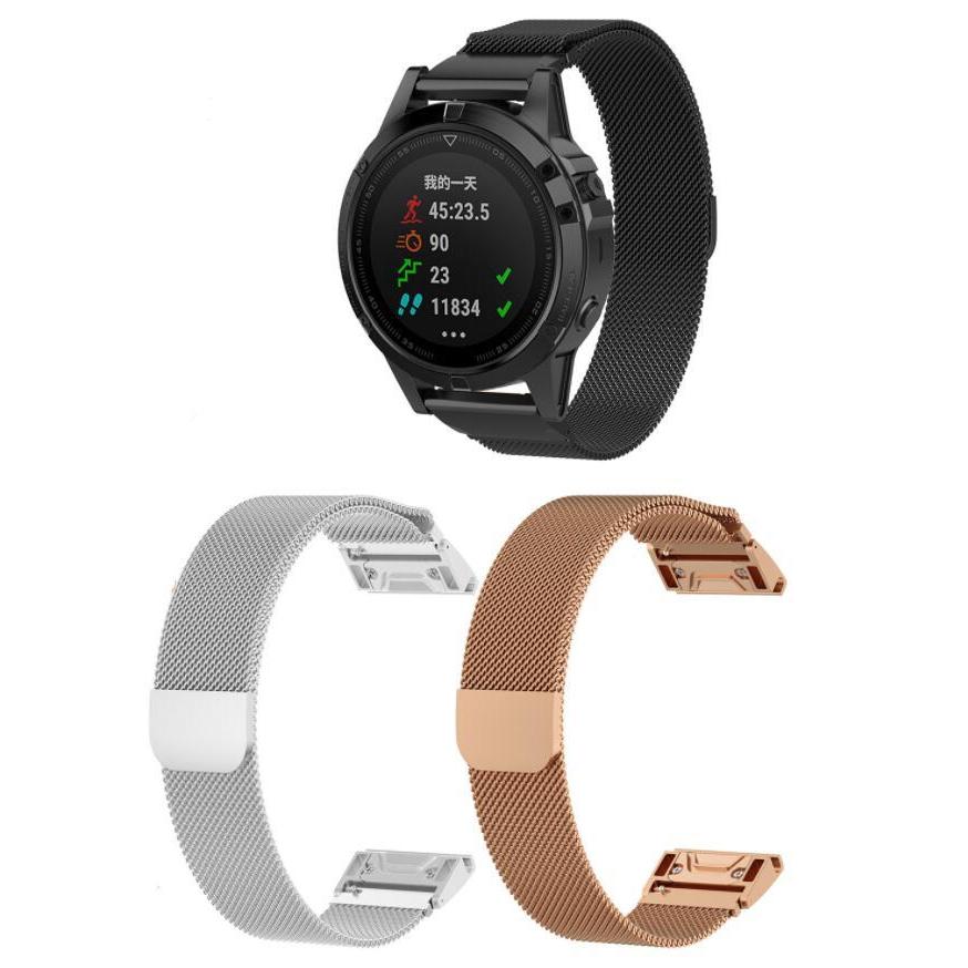 Garmin Fenix 8 43mm 7s 6S 5s / Instinct 2S ハンド ステンレス