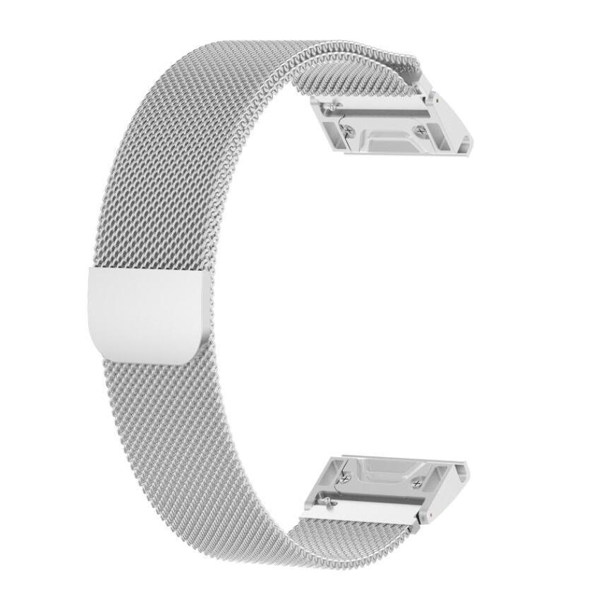 GARMIN 純正 金属ベルト Garmin Fenix 8 43mm 7s 6S 5s / Instinct 2S ハンド ステンレス