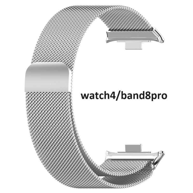 Redmi Watch4 watch5 watch6 / Band8 Pro / Band9 Pro / Watch3 Active 対応マグネット式 ステンレスベルト 替えバンド シャオミ スマートウォッチ用 金属交換ベ |  | 02