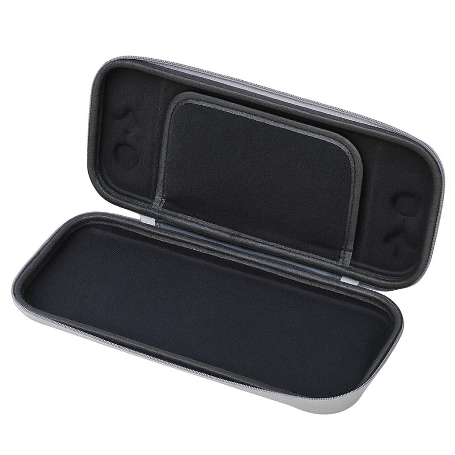 Switch 2専用 収納バッグ ケース 薄型 軽量 コンパクト 全面保護 ストラップ付き スリム収納バッグ グレー シンプル 携帯便利 NS2本体用Nintendo Switch2 ニンテ |  | 03