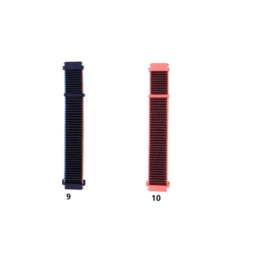 スマートウォッチ バンド 20mm 22mm ベルトマジックテープ 時計バンド ループナイロンバンド コンパチブル バンド交換 ウォッチベルト 腕時計ベルト ウェアラブ |  | 07