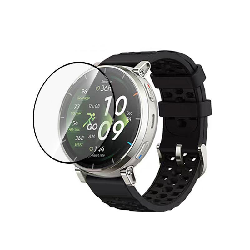 2枚 Amazfit Active 3 Premium フィルム PET複合材 保護フィルム アマズフィット アクティブ3 プレミアム 液晶保護フィルム 高透過率 高感度タッチ 気泡ゼロ 自 | 