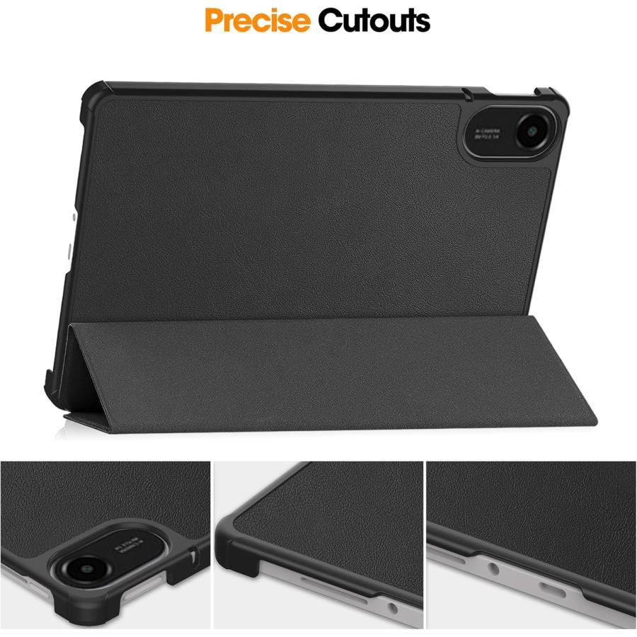 Xiaomi Redmi Pad 2 ケース 手帳型 全面保護 レッドミー パッド2 pad2 タブレットケース PUレザー 三つ折りカバー マグネット開閉式 スタンド機能 衝撃吸収 保護 |  | 01