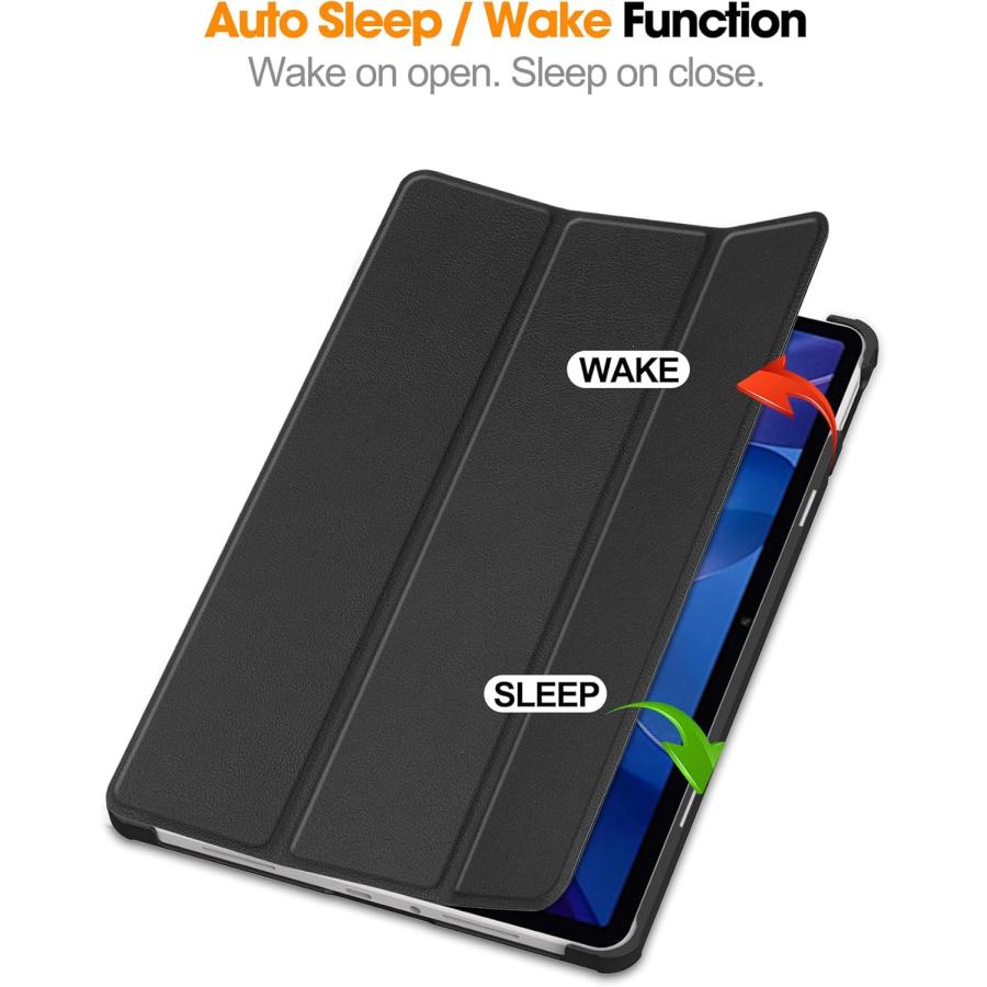 Xiaomi Redmi Pad 2 ケース 手帳型 全面保護 レッドミー パッド2 pad2 タブレットケース PUレザー 三つ折りカバー マグネット開閉式 スタンド機能 衝撃吸収 保護 |  | 02