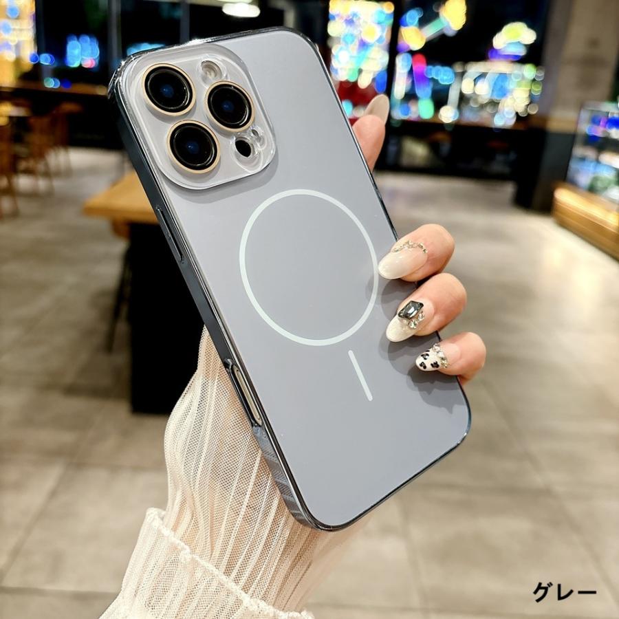 iPhone １６ Pro ケースレンズ保護 スマホカバー iPhone６pro MagSafe対応 AG加工 半透明 耐衝撃 衝撃吸収 全面保護メンズ レディース apple保護ケース |  | 03