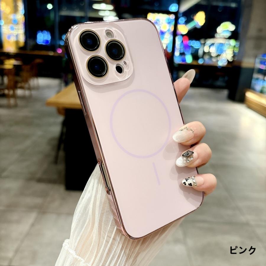 iPhone １６ Pro ケースレンズ保護 スマホカバー iPhone６pro MagSafe対応 AG加工 半透明 耐衝撃 衝撃吸収 全面保護メンズ レディース apple保護ケース |  | 04
