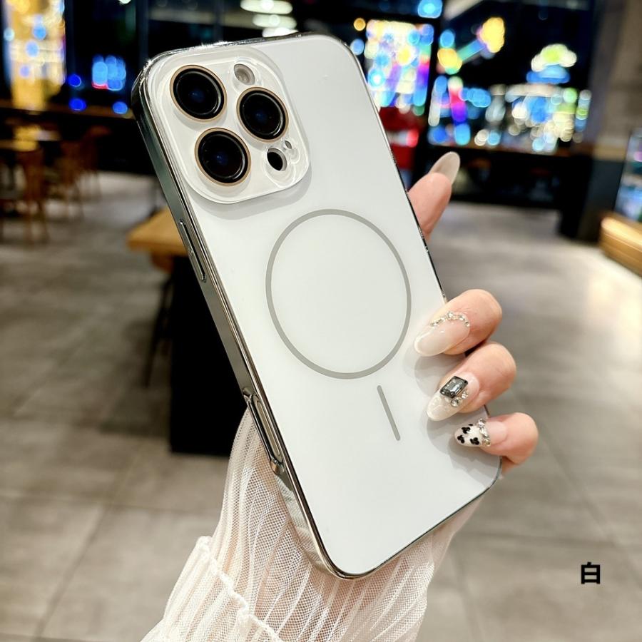 iPhone １６ Pro ケースレンズ保護 スマホカバー iPhone６pro MagSafe対応 AG加工 半透明 耐衝撃 衝撃吸収 全面保護メンズ レディース apple保護ケース |  | 06