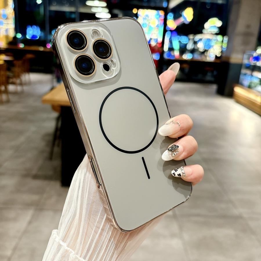 iPhone １６ Pro ケースレンズ保護 スマホカバー iPhone６pro MagSafe対応 AG加工 半透明 耐衝撃 衝撃吸収 全面保護メンズ レディース apple保護ケース |  | 08
