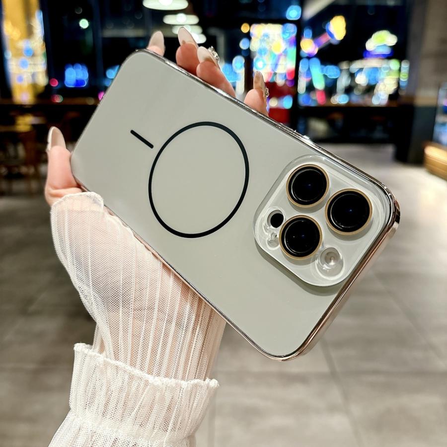 iPhone １６ Pro ケースレンズ保護 スマホカバー iPhone６pro MagSafe対応 AG加工 半透明 耐衝撃 衝撃吸収 全面保護メンズ レディース apple保護ケース |  | 09