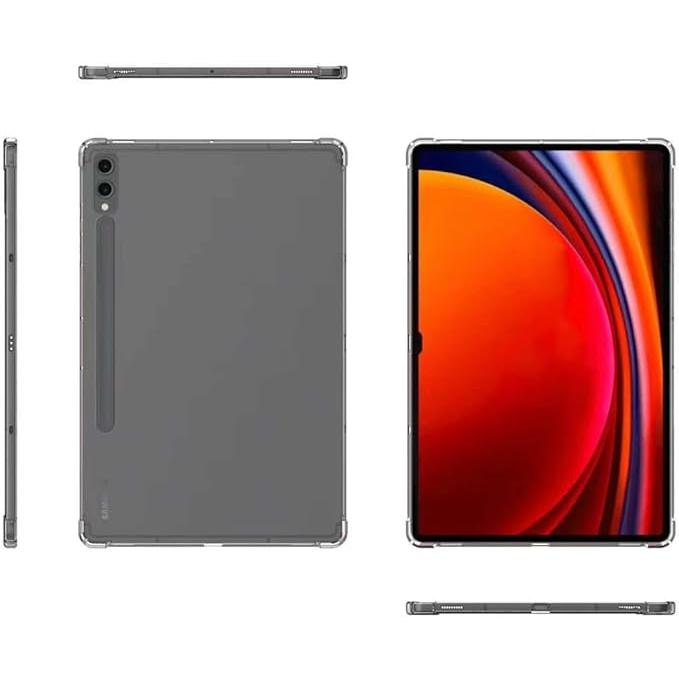 美品 GALAXY TUB S9 128GB 純正品カバー付き ギャラクシー Galaxy（ギャラクシー）Tab S9 / FE S10 対応 クリアTPUケース 四隅