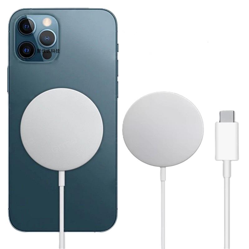 MagSafe対応 磁力ワイヤレス充電器 iPhone 8-17/Android 各種対応 急速充電 15W マグネット式 ワイヤレスチャージャー Type-C端子 | 