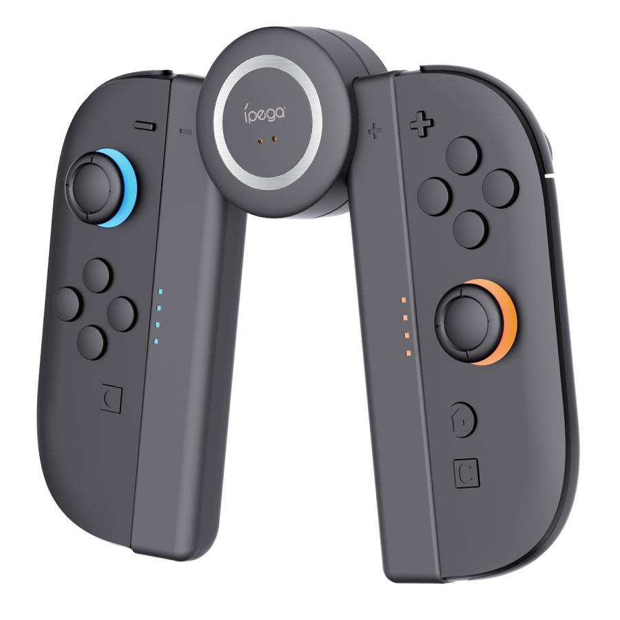 Switch 2 Joy-Con 2用 充電グリップ ジョイコン2充電グリップ スイッチ2 コントローラー 充電 急速充電 Type-Cケーブル付属 指示LED付 充電しながらプレイ 2-in- |  | 02