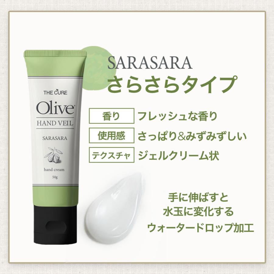 ハンドクリーム【各種 3本セット】ザキュア オリーブハンドヴェール