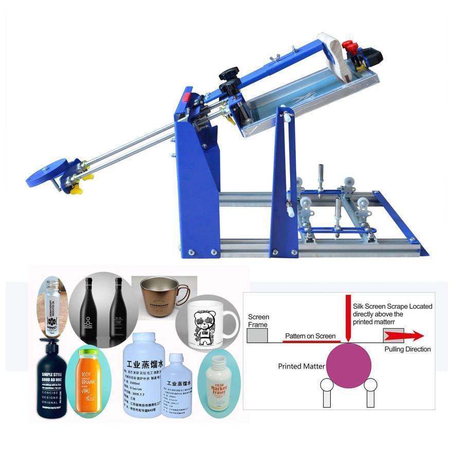 曲面用スクリーン印刷機 シルクスクリーン円筒型印刷機 印刷範囲 20cm×25cm タンブラー マグカップ 水筒などの印刷に 曲面用スクリーン印刷機 シルクスクリーン円筒型印刷機 印刷範囲 20cm×25cm タンブラー マグカップ 水筒などの印刷に