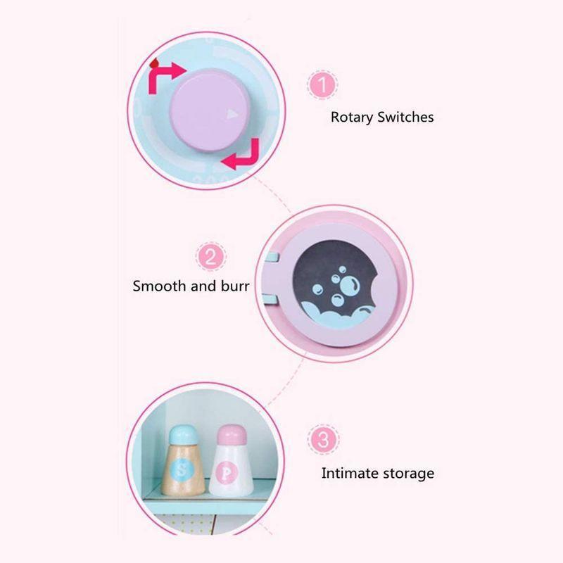 おままごと キッチンセット 木製のシミュレーション大型幼児プレイハウスキッチン冷蔵庫ストーブコンビネーションキッチンおもちゃ 子供の台所用お キッチンセット 木製のシミュレーション大型幼児プレイハウスキッチン冷蔵庫ストーブコンビネーションキッチンおもちゃ 子供の台所用お