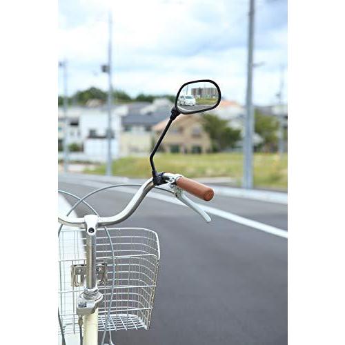 川住製作所 サイクルミラー 右側専用 KW-55 ブラック|coco826-shop|02