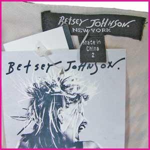 BETSEY JOHNSON（ベッツィージョンソン）ブラウン×ベージュワンピース BE-0065の画像