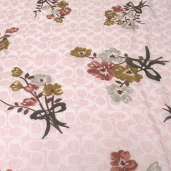 コーチ スカーフ ストール レディース Coach 花柄 シグネチャー リボン イタリア製 Yms Aom ニューヨークコレクション 通販 Yahoo ショッピング