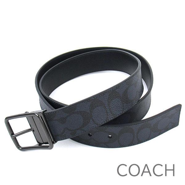 ブティック コーチ ベルト メンズ COACH リバーシブル ベルトカット