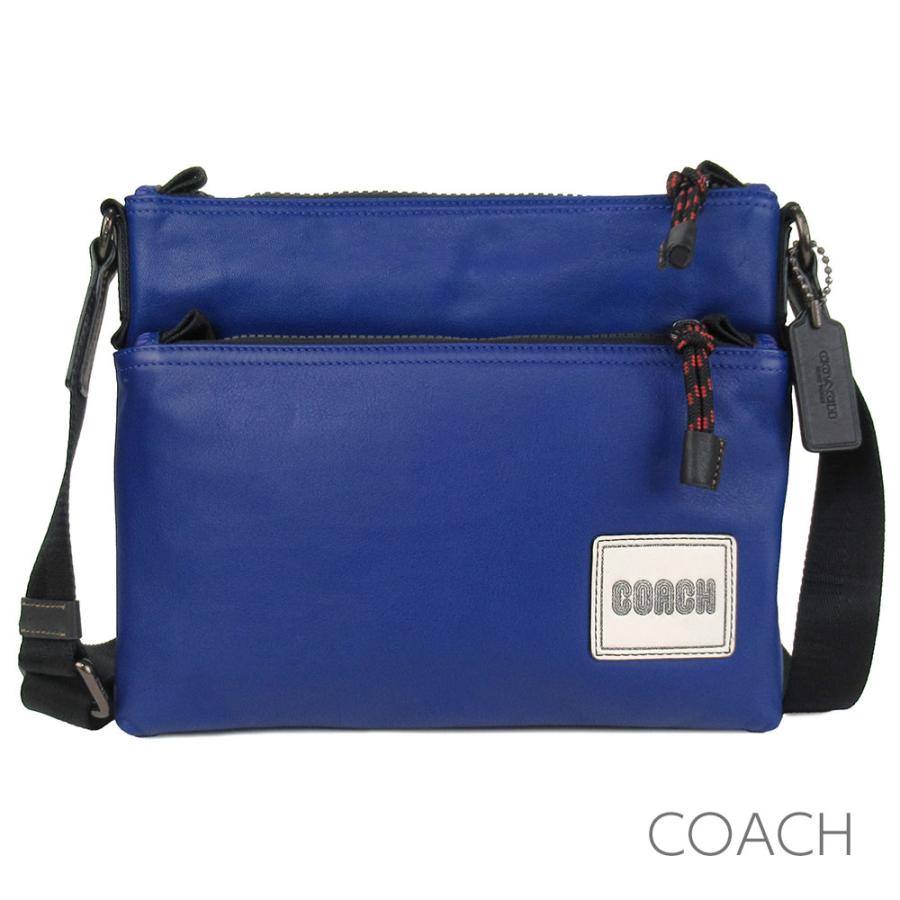 COACH（コーチ） ショルダーバッグ 斜めがけ メンズ レディース レザー