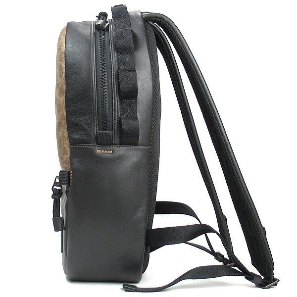 コーチ　バックパック　シグネチャー　PVC レザー　大容量　カラーブロック コーチ バックパック シグネチャー PVC レザー 大容量 カラーブロック