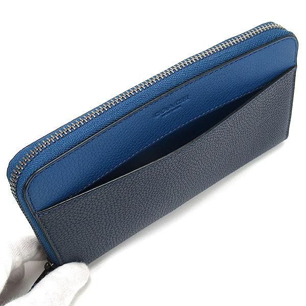 限定モデル ブルージェイ N2w コーチ レザー 全品ポイント5倍 ウォレット 財布 長財布 Coach