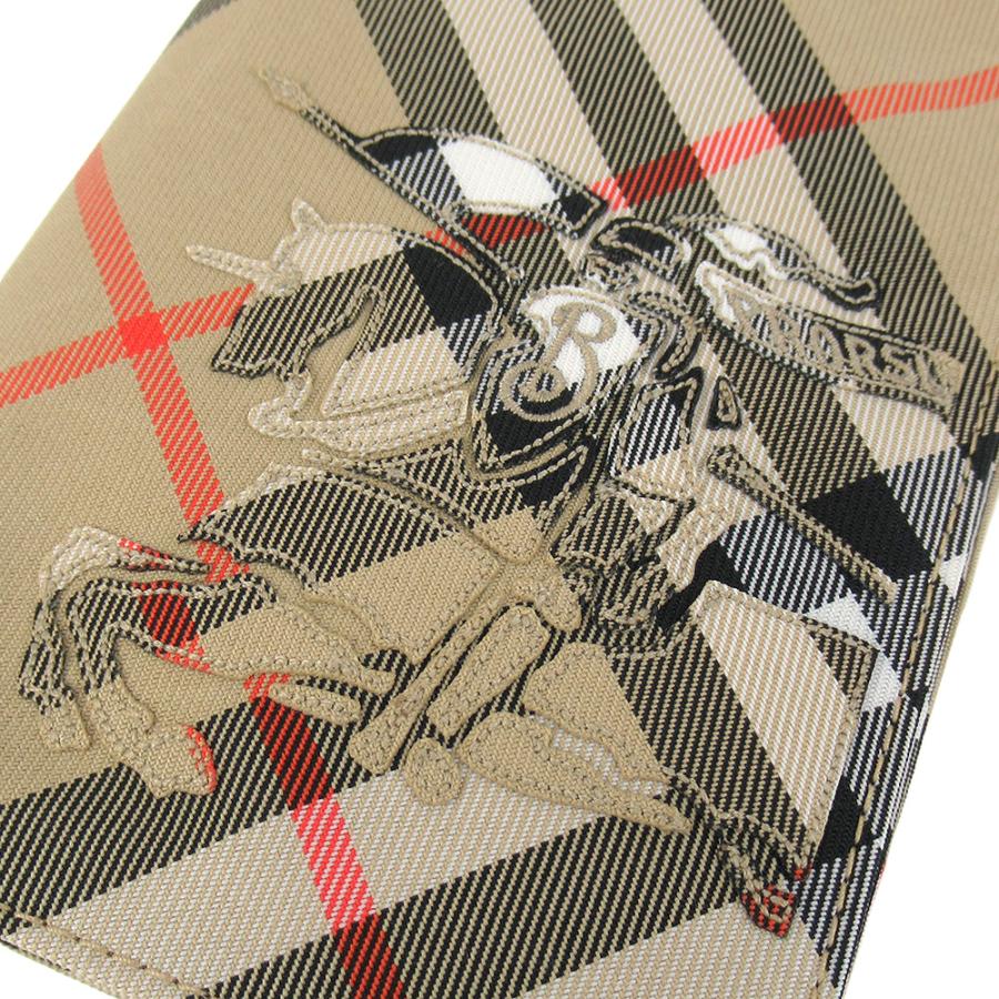 Burberry グレー チェック柄 パスポートケース BURBERRY バーバリー ロンドン パスポートケース パスポート