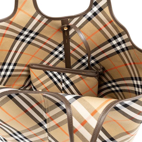 バーバリー ロンドン トートバッグ レディース Burberry ポーチ付き チェック柄 | BURBERRY | 02