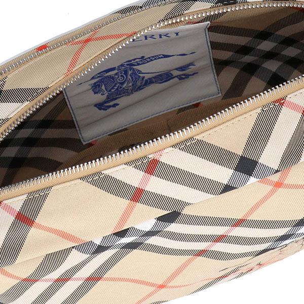 バーバリー ロンドン ショルダーバッグ メンズ レディース Burberry チェック柄 ロゴ ナイトの画像