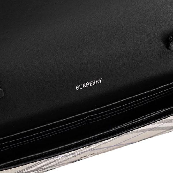 バーバリー ロンドン 長財布 レディース Burberry チェック柄の画像