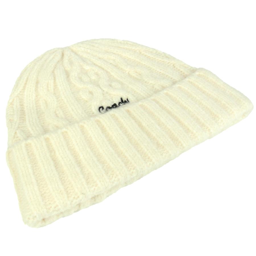 COACH（コーチ） ニット帽 帽子 ニットキャップ レディース ストライプ