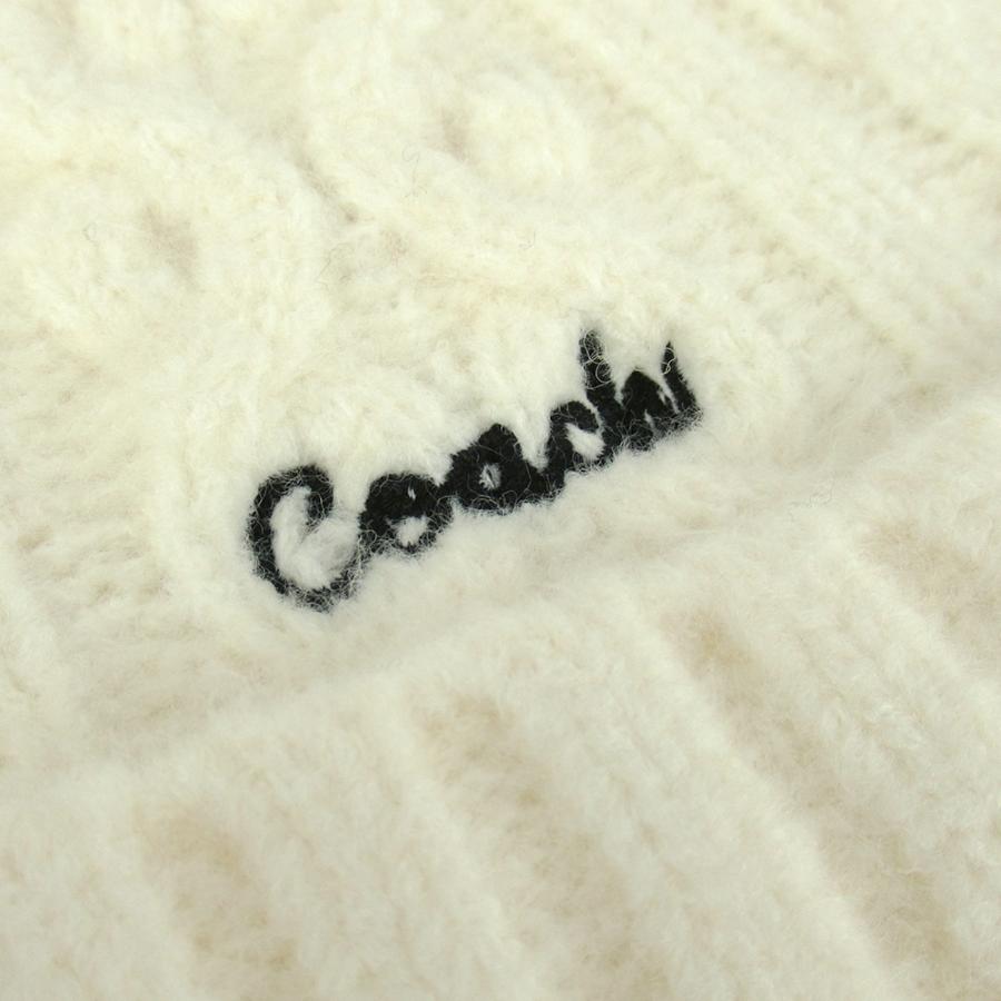 COACH（コーチ） ニット帽 帽子 ニットキャップ レディース ストライプ