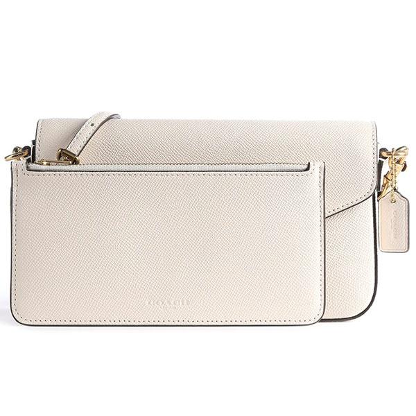 コーチ 斜めがけショルダーバッグ セカンドバッグ クラッチバッグ ポシェット レディース COACH レザー 取り外し可能小銭入れ付きの画像