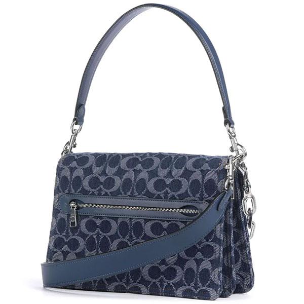 60 COACH コーチ　デニム　ショルダーバッグ Coach コーチ DENIM デニム ショルダーバッグ[品番：SESB0014979