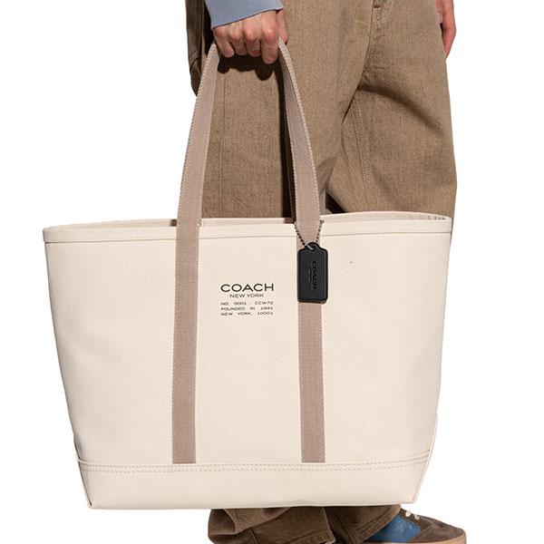 コーチ トートバッグ メンズ COACH キャンバスの画像
