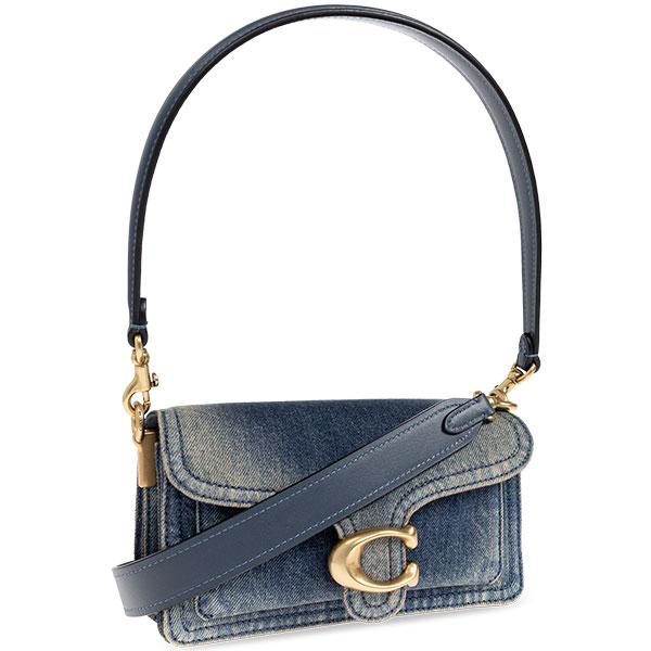 コーチ ショルダーバッグ レディース COACH 2Way デニム キャンバスの画像