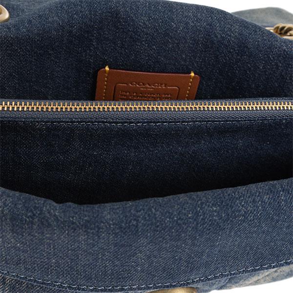 COACH（コーチ） ショルダーバッグ レディース キルティング デニム