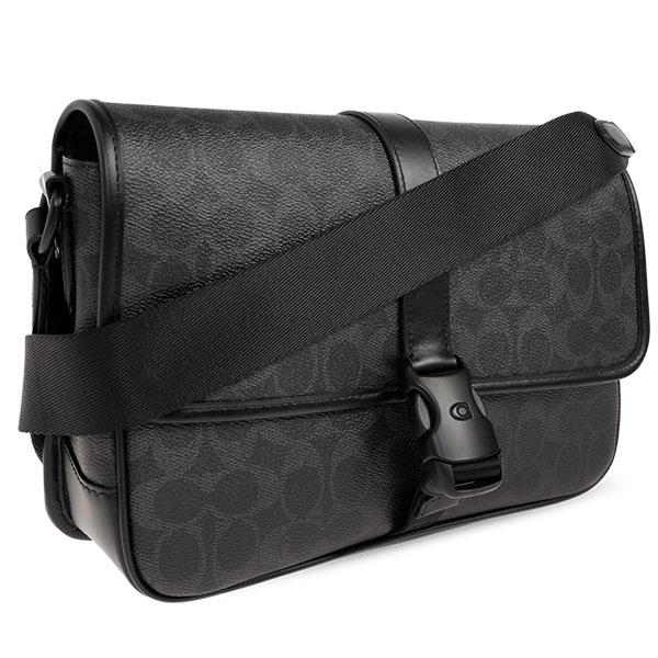 コーチ ショルダーバッグ メッセンジャーバッグ メンズ COACH シグネチャーの画像