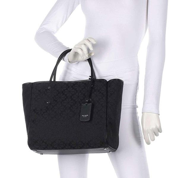 ケイトスペード トートバッグ レディース kate spade 2Way ロゴ スペード柄 モノグラム シグネチャー 花柄 チャーム付きの画像