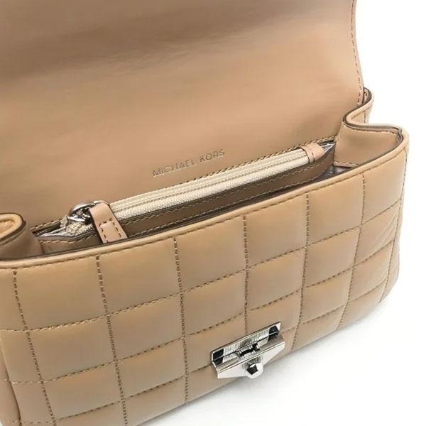 マイケル マイケルコース ショルダーバッグ ポシェット レディース MICHAEL Michael Kors キルティング レザーの画像