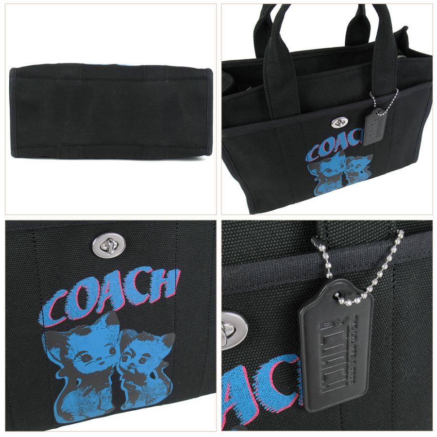 COACH（コーチ） トートバッグ レディース COACH 2Way キャンバス ネコ